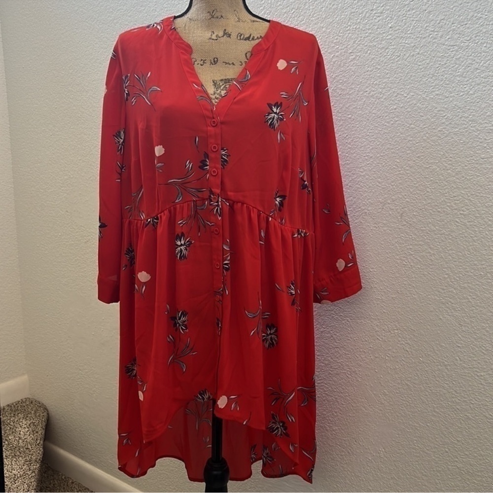 Torrid flower print Blouse